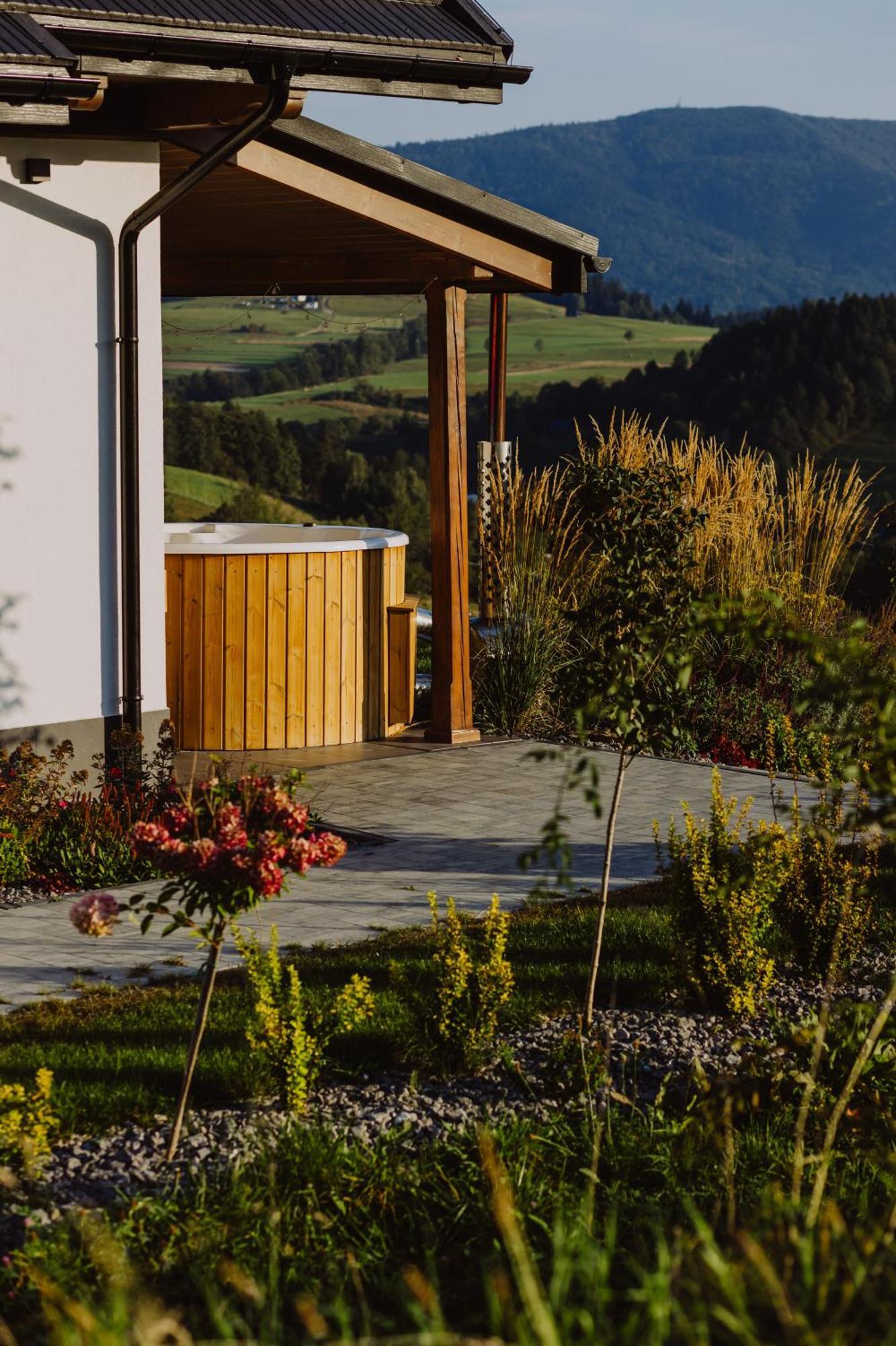 Maciejowe Wzgorze Domek Z Dwoma Niezaleznymi Apartamentami Ze Spa - Sauna, Jacuzzi, Teznia, Izba Solna I Solankowa, Balia Na Wylacznosc Z Hydromasazami Rabka-Zdrój Exterior foto